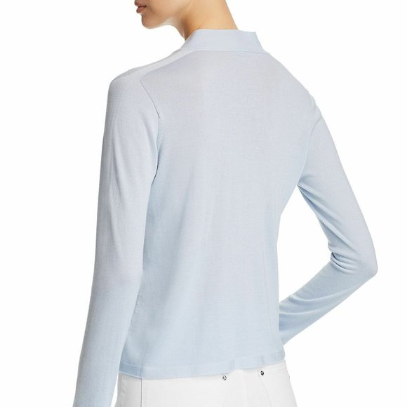 Eileen Fisher Tie Back Collar Top Pullover - Picture 3 of 7